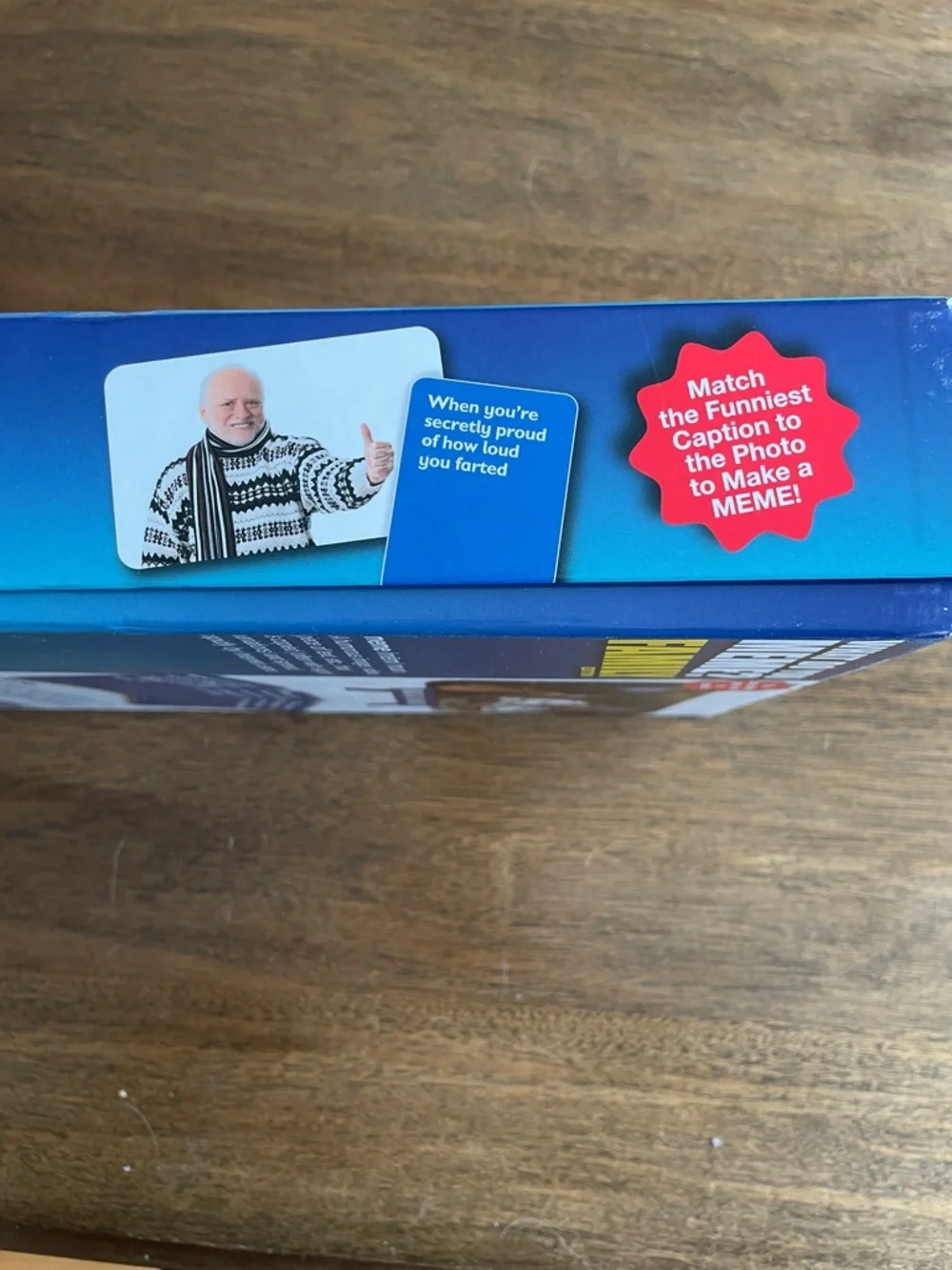 What Do You Meme? Family Edition Party Game - Blue Box